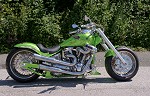 Yamaha XV 1600 Wild Star Green Spider